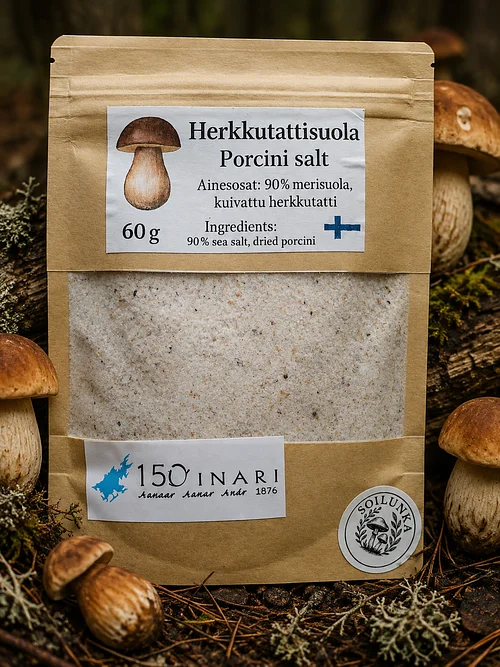Herkkutattisuola/Porcini salt
